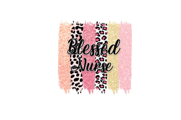 Blessed Nurse Sublimation File: Graphics for Crafts