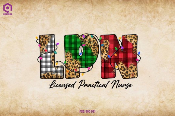 LPN Christmas Graphic for Crafts and Design