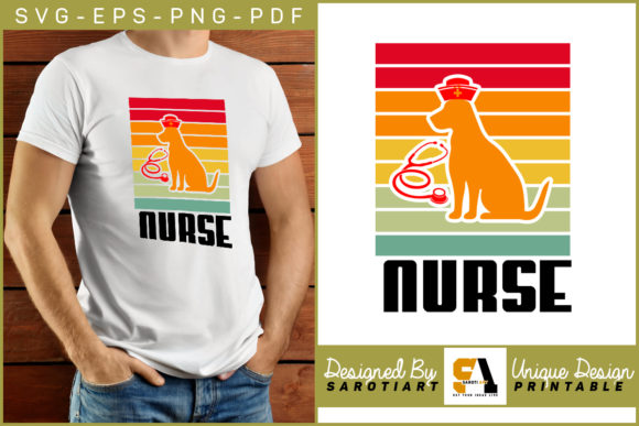 Nurse Dog Lover Printable Vector Design: Graphics & Crafts Review