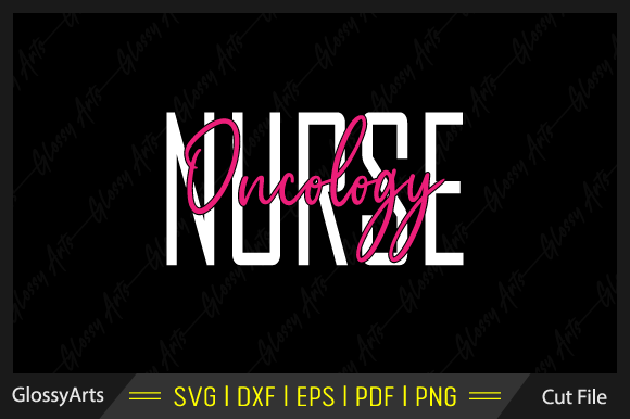 Oncology Nurse Embroidery Design