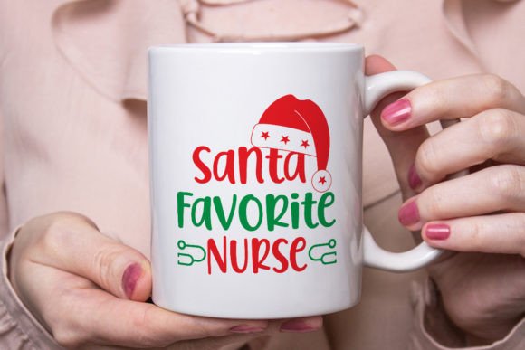 Santa Favorite Nurse Graphics and Crafts